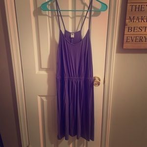 Purple dress